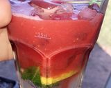 Une image de l'étape 4 de Mojito fraise.