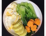 Hình bước làm 2 của món [Giảm cân - eat clean #D_4] Trứng chiên + Khoai lang hấp _ 178calo