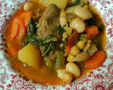 Foto del paso 6 de la receta: Guiso de costillas adobadas con legumbres y verduras