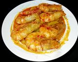 Foto langkah ke 7 dari resep Gulai Udang Kentang.