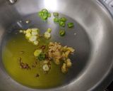 A picture of step 3 of Mooli Ki Bhaji.