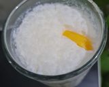 A picture of step 3 of Peach milkshake (sugar free).