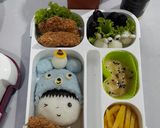 Foto langkah ke 13 dari resep Mommy bento ballerina dori oat mayo madu.
