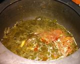 A picture of step 2 of Tomato spinach soup.