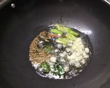 A picture of step 6 of Kathiyawadi gathiya ki sabzi.