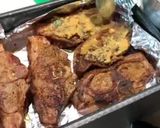 A picture of step 8 of Quite crispy lamb chops.