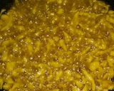 A picture of step 3 of Bundi ki kadhi.