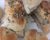 Foto del paso 7 de la receta: PAN Y PANCITOS SABORIZADOS (con 🫒aceitunas🫒 y🧀 queso rallado 🧀)