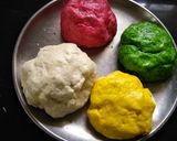A picture of step 5 of Paneer Pinwheels.