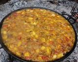 A picture of step 18 of Paella Mixta (Señoret).