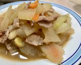 【共食團】芋頭冬瓜炒肉片的食譜步驟3照片