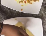 A picture of step 5 of Title:Chicken pancake wrap.