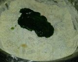A picture of step 2 of Leaf shaped mathri.