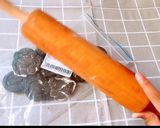 A picture of step 1 of Oreo Ice cream.