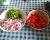 Une image de l'étape 4 de Crêpes salées aux légumes à la poêle.