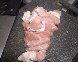 รูปขั้นตอนการทำที่ 2 ของ ผัดผักใส่หมู