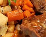 Une image de l'étape 9 de Bœuf braisé aux carottes.