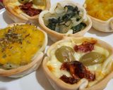 Foto del paso 7 de la receta Empanadas "canastita" express: 4 sabores vegetarianos 🥟