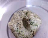 A picture of step 4 of Cheese Mint Namakpare.