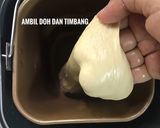 Gambar langkah 6 resipi Burger Ayam.