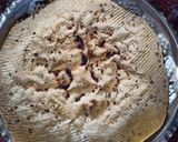 A picture of step 1 of Masala papad.