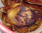 عکس مرحله 1 از دستور خورشت بامیه بادنجون
