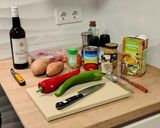 Foto del paso 1 de la receta: Costillas con garbanzos y boniato en tomate