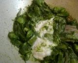 A picture of step 2 of Haryali Veg Handi.