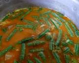 Lodeh Tewel Kacang Panjang langkah memasak 4 foto