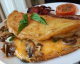 Fluffy Cheese and Mushroom Omelette recipe step 13 photo