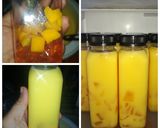 Foto langkah ke 4 dari resep Mango Jelly Milk.