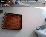 Foto del paso 6 de la receta: Barra de chocolate y caramelo con pecanas TM6