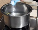 A picture of step 2 of Palak Paneer Biryani.