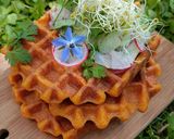 Une image de l'étape 4 de 🌱 Gaufre de patate douce.