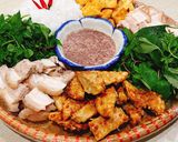 Hình bước làm 1 của món Bún đậu mắm tôm
