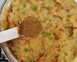 A picture of step 7 of Pav Bhaji.