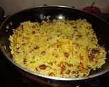 A picture of step 6 of Sprout poha.
