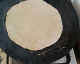 A picture of step 12 of Jollad Rotti (Badnekayi and chaulikai palle).