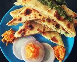 A picture of step 4 of Muglayi paratha.