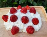 รูปขั้นตอนการทำที่ 4 ของ Strawberry Cream Keto ☁️🍓🍓🍓