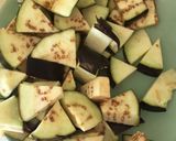 Cukkinis-padlizsános lecsó tojásban megforgatva recept fázis 3 fotója