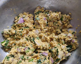 முட்டைகோஸ், முருங்கை இலை மசால் வடை (Muttaikosh, murunkai ilai masal vadai recipe in tamil) ரெசிபி ஸ்டேப் 3 புகைப்படம்