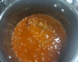 A picture of step 5 of Mutton with bitter gourd.
