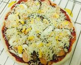 Hình bước làm 5 của món Pizza