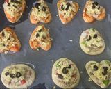A picture of step 5 of Mini pizza bites- part 3 (dough and assembling).