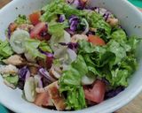 Foto langkah ke 3 dari resep Garden salad and chicken grilled.