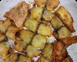 Hình bước làm 6 của món Phi lê cá rô phi cuộn thịt chiên giòn