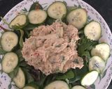 A picture of step 1 of Avocado tuna salad.