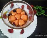A picture of step 3 of Paneer jamun.
