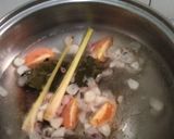 Foto langkah ke 2 dari resep 44. Kacang Panjang Tahu Kuah Santan.